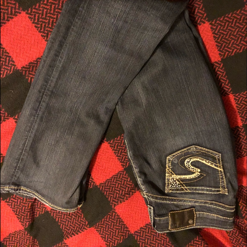 Silver jeans